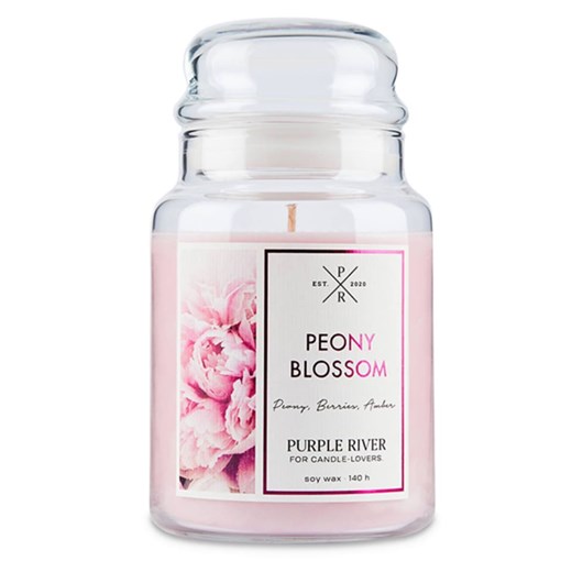 Purple River Świeca zapachowa &quot;Peony Blossom&quot; - 623 g ze sklepu Limango Polska w kategorii Świece i dyfuzory - zdjęcie 184185851