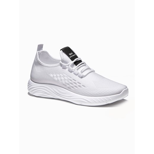 Trampki męskie sneakersy T390 - białe Other 41 wyprzedaż ombre