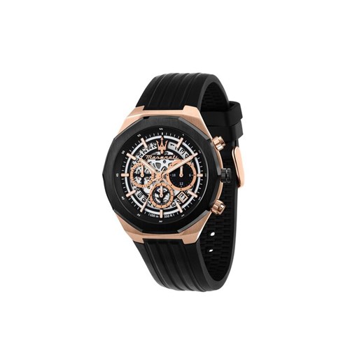 Zegarek Maserati Stile R8871642003 Czarny ze sklepu eobuwie.pl w kategorii Zegarki - zdjęcie 184187091