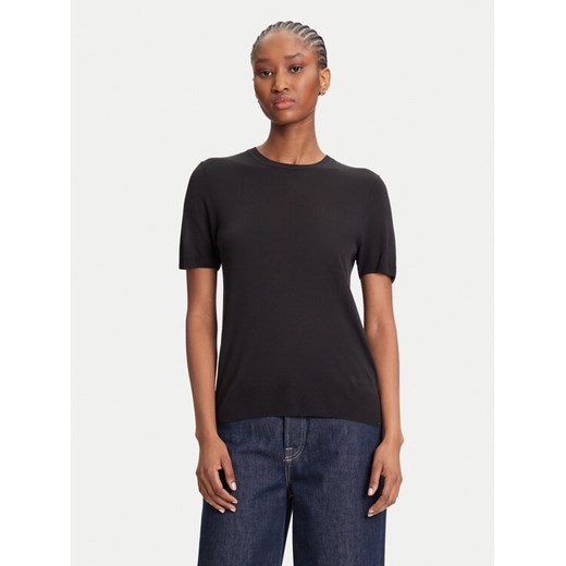 Calvin Klein Sweter LV044A307G Czarny Regular Fit ze sklepu MODIVO w kategorii Swetry damskie - zdjęcie 184187352