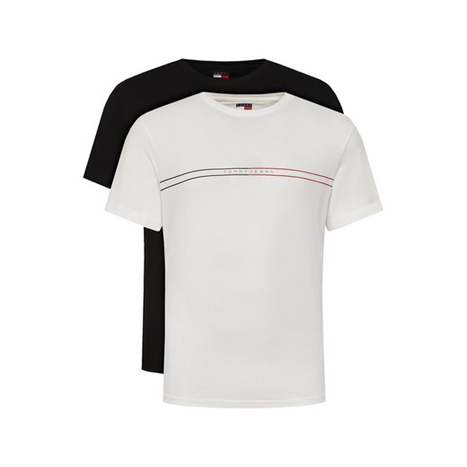 Tommy Jeans Komplet 2 t-shirtów Entry Graphic DM0DM21902 Kolorowy Slim Fit ze sklepu MODIVO w kategorii T-shirty męskie - zdjęcie 184187384