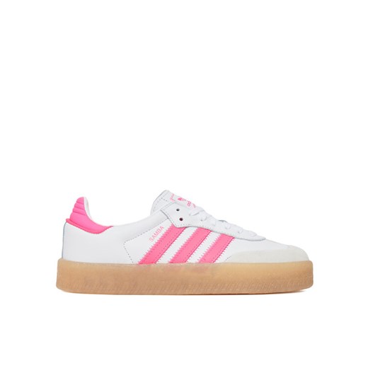adidas Sneakersy Sambae JS3940 Biały ze sklepu MODIVO w kategorii Buty sportowe damskie - zdjęcie 184187464