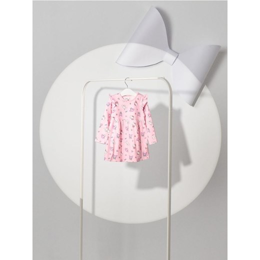 Sinsay - Sukienka rozkloszowana Hello Kitty - różowy ze sklepu Sinsay w kategorii Sukienki niemowlęce - zdjęcie 184190573