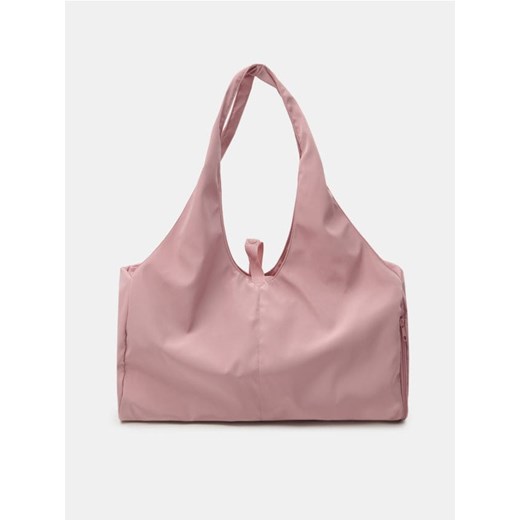 Sinsay - Materiałowa torba z paskiem na matę do ćwiczeń - różowy ze sklepu Sinsay w kategorii Torby Shopper bag - zdjęcie 184190600