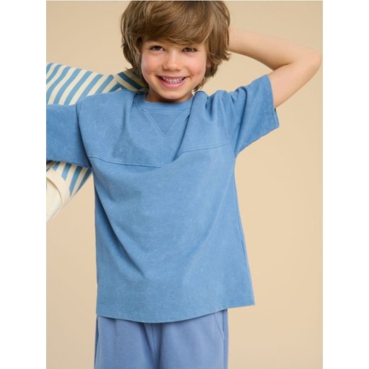 Sinsay - Koszulka - mid blue ze sklepu Sinsay w kategorii T-shirty chłopięce - zdjęcie 184190880