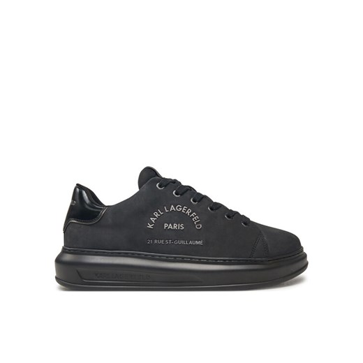 Sneakersy KARL LAGERFELD Kapri KL52537K Czarny Karl Lagerfeld 46 eobuwie.pl