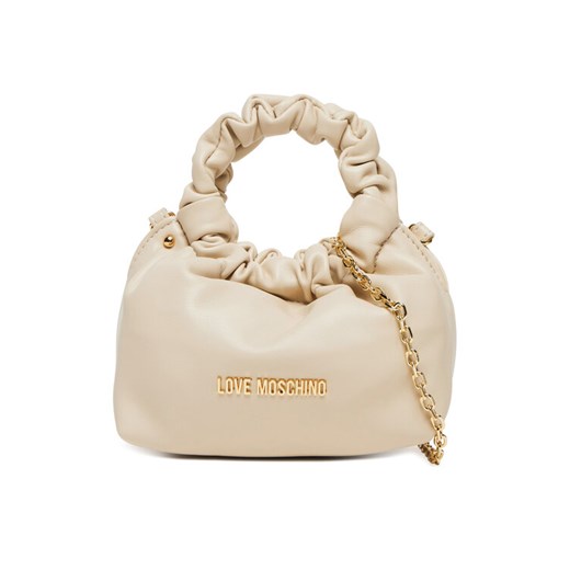 Torebka LOVE MOSCHINO JC4253PP0MKT0110 Écru ze sklepu eobuwie.pl w kategorii Torebki damskie - zdjęcie 184191602