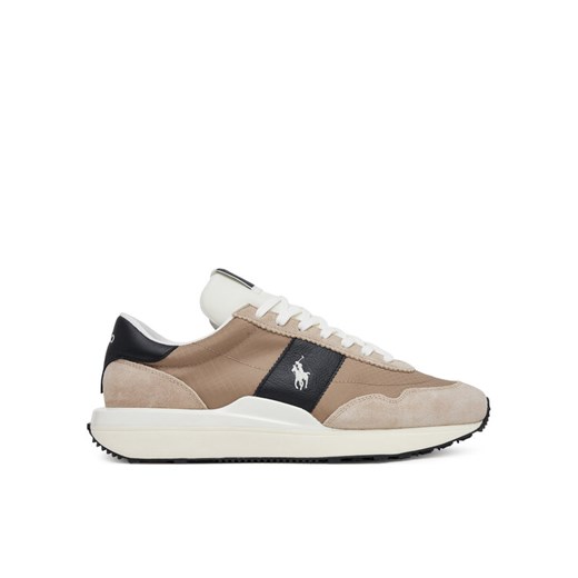 Sneakersy Polo Ralph Lauren 809968176002 Beżowy ze sklepu eobuwie.pl w kategorii Buty sportowe męskie - zdjęcie 184191620