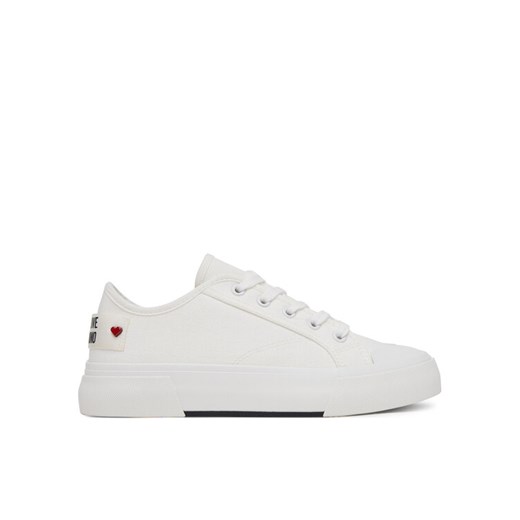 Trampki LOVE MOSCHINO JA15012G0MJP0100 Biały ze sklepu eobuwie.pl w kategorii Trampki damskie - zdjęcie 184191640