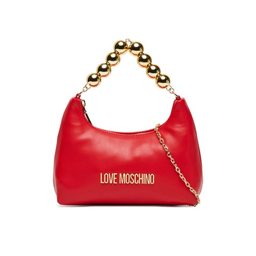 Torebka LOVE MOSCHINO JC4252PP0MKS0500 Czerwony ze sklepu eobuwie.pl w kategorii Kopertówki - zdjęcie 184191713