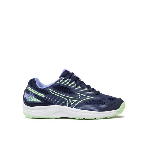 Buty halowe Mizuno Cyclone Speed 4 Jr V1GD2310 Niebieski ze sklepu eobuwie.pl w kategorii Buty sportowe dziecięce - zdjęcie 184191741