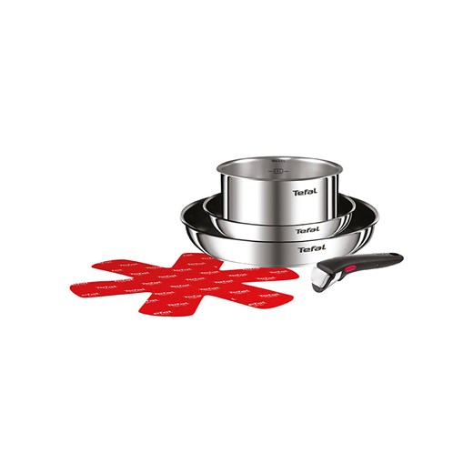 Tefal 5-częściowy zestaw garnków "Emotion" w kolorze srebrno-czarnym Tefal onesize Limango Polska okazja
