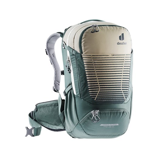 Deuter Plecak rowerowy &quot;Pro 26 SL&quot; w kolorze zielono-beżowym - 27 x 51 x 20 cm ze sklepu Limango Polska w kategorii Plecaki - zdjęcie 184192702