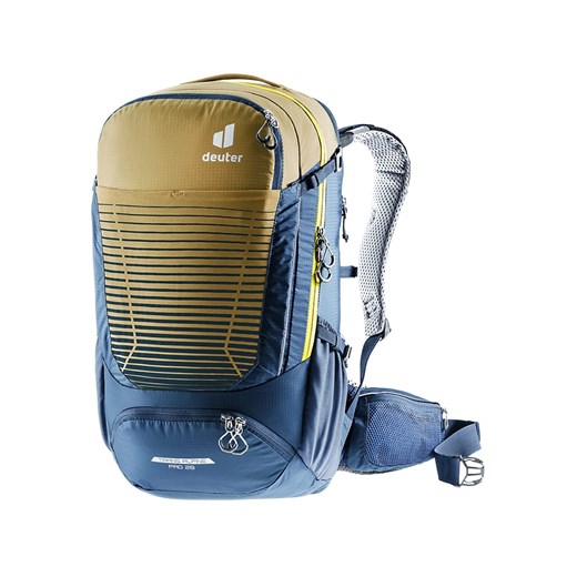 Deuter Plecak rowerowy &quot;Pro 28&quot; w kolorze niebiesko-żółtym - 29 x 54 x 21 cm ze sklepu Limango Polska w kategorii Plecaki - zdjęcie 184192712