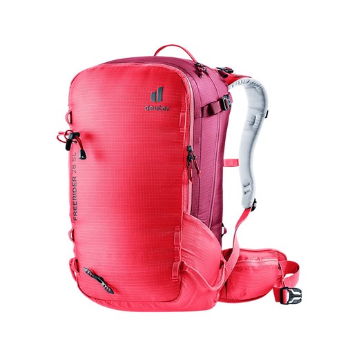 Deuter Plecak narciarski &quot;28 SL&quot; w kolorze czerwono-różowym - 34 x 52 x 18 cm ze sklepu Limango Polska w kategorii Plecaki - zdjęcie 184192873