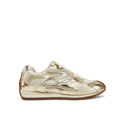 KARL LAGERFELD Sneakersy Velocette KL63925 Złoty ze sklepu MODIVO w kategorii Buty sportowe damskie - zdjęcie 184193112