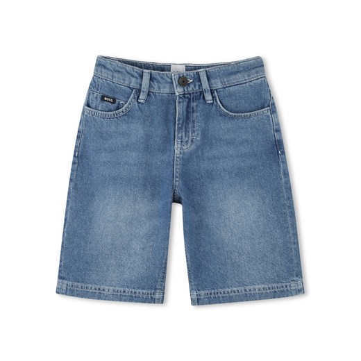 BOSS Szorty jeansowe J51994 S Niebieski Regular Fit ze sklepu MODIVO w kategorii Spodenki chłopięce - zdjęcie 184193124