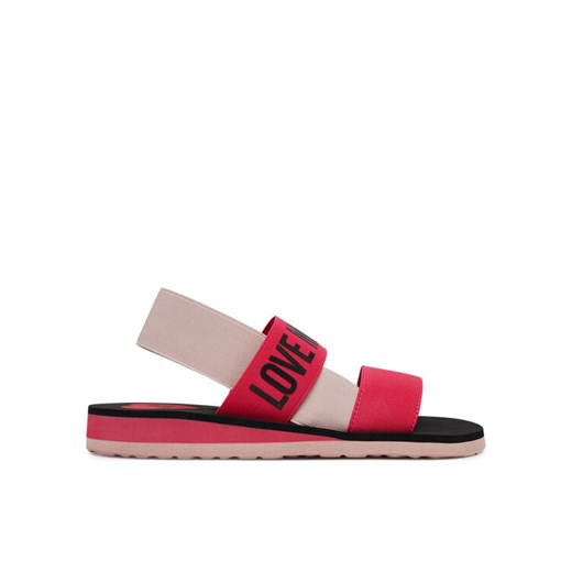 LOVE MOSCHINO Sandały JA16033G0MJN460C Różowy ze sklepu MODIVO w kategorii Sandały damskie - zdjęcie 184193170