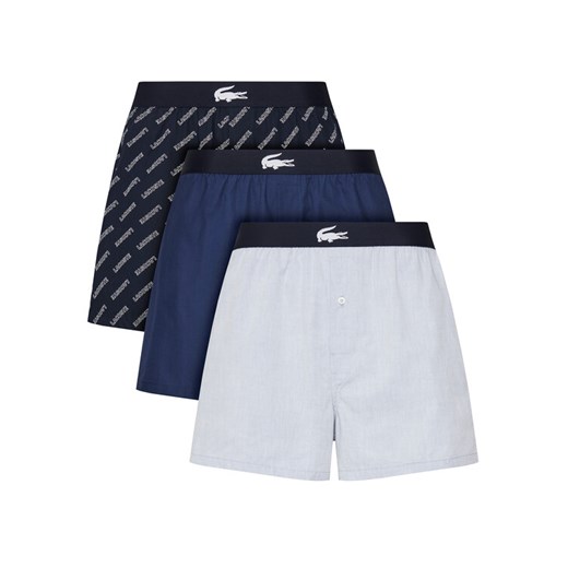 Lacoste Komplet 3 par bokserek 7H2387 Granatowy Lacoste L MODIVO