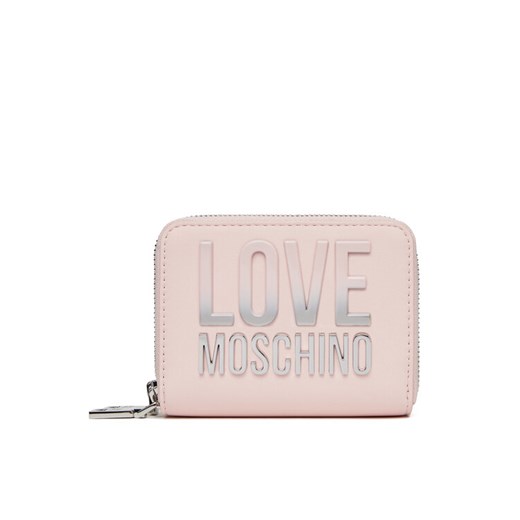 LOVE MOSCHINO Duży Portfel Damski JC5726PP0MKD0601 Różowy ze sklepu MODIVO w kategorii Portfele damskie - zdjęcie 184193184
