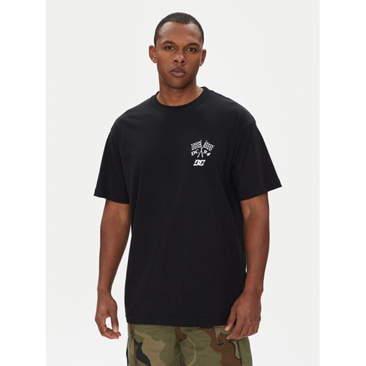 DC T-Shirt ADYZT05467 Czarny Regular Fit ze sklepu MODIVO w kategorii T-shirty męskie - zdjęcie 184193192