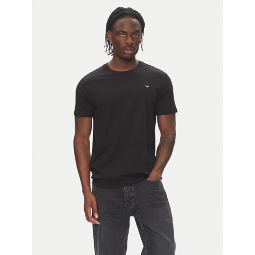 Emporio Armani T-Shirt EM000574 AF12331 UC001 Czarny Regular Fit ze sklepu MODIVO w kategorii T-shirty męskie - zdjęcie 184193212