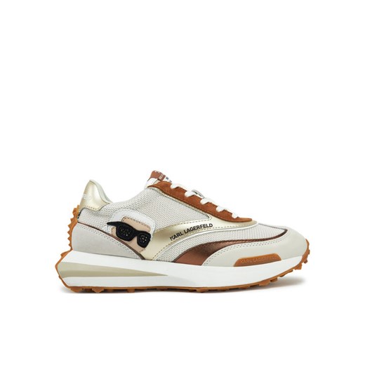KARL LAGERFELD Sneakersy Zone KL62930N Écru Karl Lagerfeld 38 MODIVO