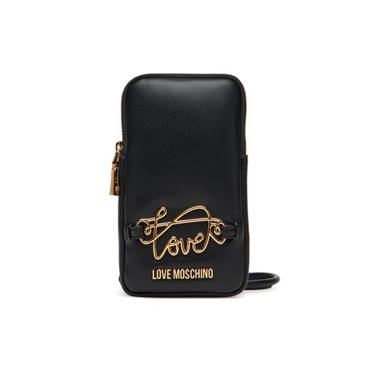 LOVE MOSCHINO Torebka na telefon JC5737PP0MKG0000 Czarny ze sklepu MODIVO w kategorii Etui - zdjęcie 184193331