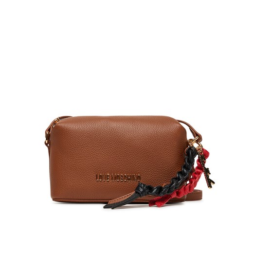 LOVE MOSCHINO Torebka JC4307PP0MK1120A Brązowy ze sklepu MODIVO w kategorii Listonoszki - zdjęcie 184193334