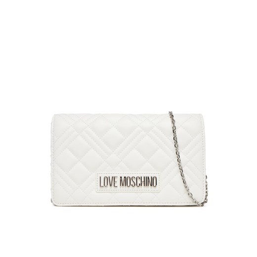 LOVE MOSCHINO Torebka JC4248PP0MLA0100 Biały ze sklepu MODIVO w kategorii Kopertówki - zdjęcie 184193342