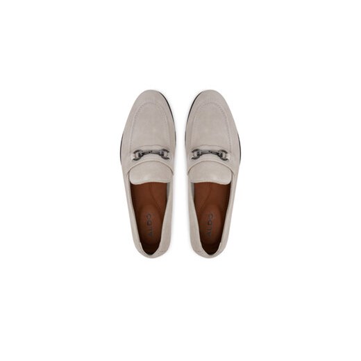 Mokasyny męskie Aldo szare jesienne 