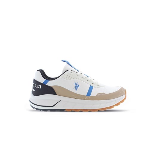 U.S. Polo Assn. Sneakersy w kolorze biało-beżowo-granatowym ze sklepu Limango Polska w kategorii Buty sportowe męskie - zdjęcie 184194430