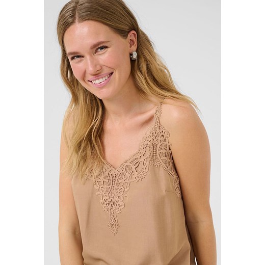 Cream Top "Anna" w kolorze karmelowym Cream 40 Limango Polska wyprzedaż