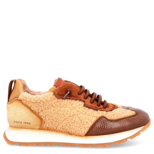 Hiszpańskie sneakersy damskie - HISPANITAS HI254209 BRĄZOWE ze sklepu Tymoteo.pl - sklep obuwniczy w kategorii Buty sportowe damskie - zdjęcie 184195351