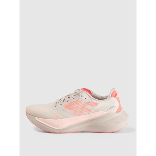 Damskie buty do biegania 4F Fast Run 1.0 4FRSS25FSPOF176 - beżowe ze sklepu Sportstylestory.com w kategorii Buty sportowe damskie - zdjęcie 184195971