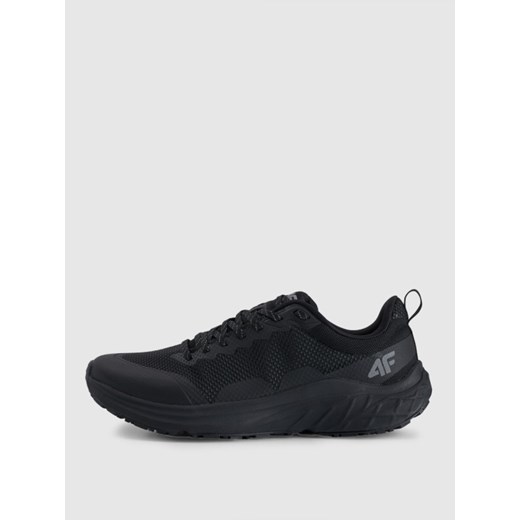 Męskie buty do biegania w terenie Original Trail 4F 4FRSS25FSPOM144 - czarne ze sklepu Sportstylestory.com w kategorii Buty sportowe męskie - zdjęcie 184196003