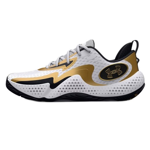 Buty do koszykówki Under Armour Spawn 5 3026285 101 białe białe ze sklepu ButyModne.pl w kategorii Buty sportowe męskie - zdjęcie 184196183