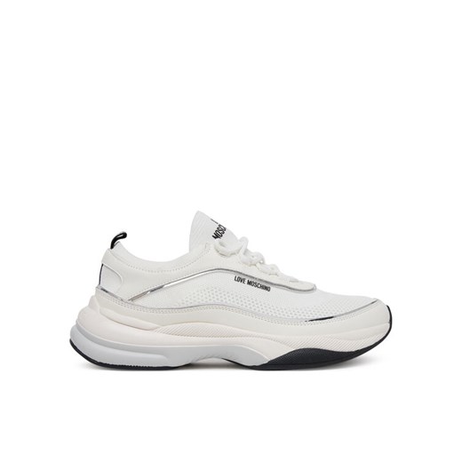 Sneakersy LOVE MOSCHINO JA15475G0MIY210A Biały ze sklepu eobuwie.pl w kategorii Buty sportowe damskie - zdjęcie 184196403