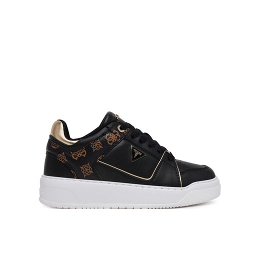 Sneakersy Guess FLTDEL FAL12 Czarny ze sklepu eobuwie.pl w kategorii Buty sportowe damskie - zdjęcie 184196432