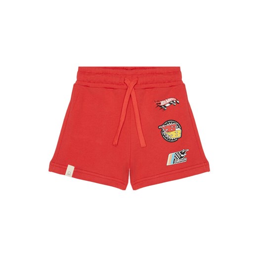United Colors Of Benetton Szorty sportowe 3J68G901O Czerwony Regular Fit ze sklepu MODIVO w kategorii Spodenki chłopięce - zdjęcie 184197001