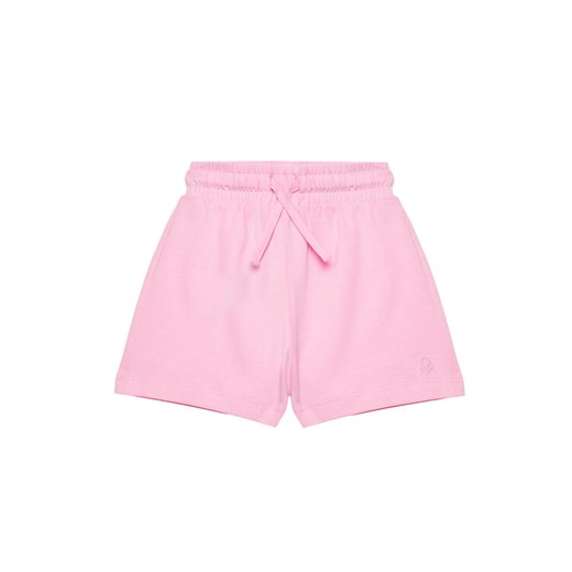 United Colors Of Benetton Szorty sportowe 3BL0G901T Różowy Regular Fit ze sklepu MODIVO w kategorii Spodenki dziewczęce - zdjęcie 184197071