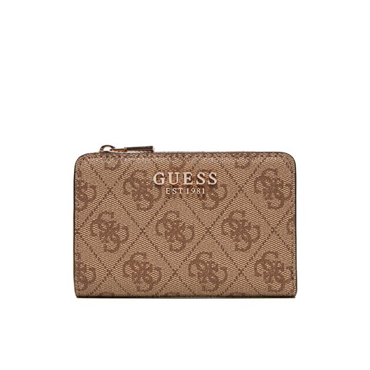 Guess Mały Portfel Damski Laurel II Slg SWSG74 59156 Brązowy ze sklepu MODIVO w kategorii Portfele damskie - zdjęcie 184197090