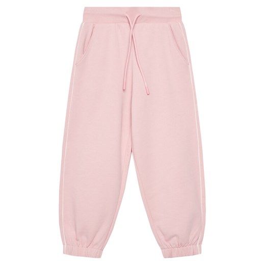 United Colors Of Benetton Spodnie dresowe 3UNICF060 Różowy Relaxed Fit ze sklepu MODIVO w kategorii Spodnie dziewczęce - zdjęcie 184197092