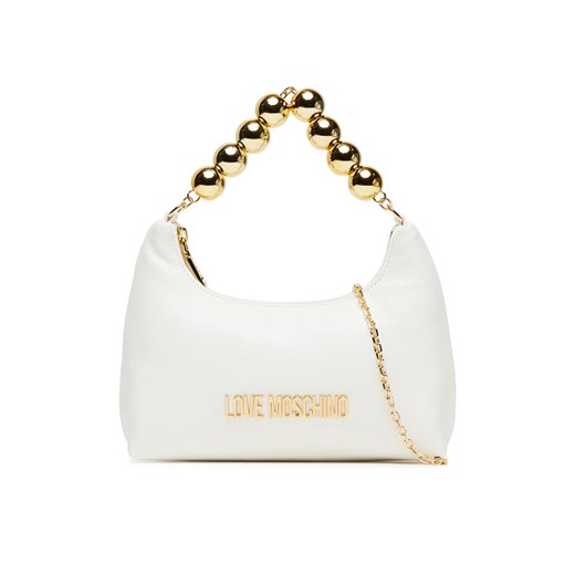 LOVE MOSCHINO Torebka JC4252PP0MKS0100 Biały ze sklepu MODIVO w kategorii Kopertówki - zdjęcie 184197124