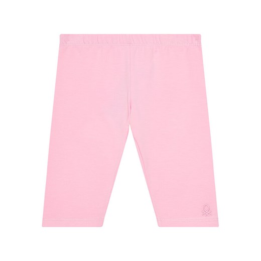 United Colors Of Benetton Legginsy 3MT1GF01M Różowy Slim Fit ze sklepu MODIVO w kategorii Spodenki dziewczęce - zdjęcie 184197132
