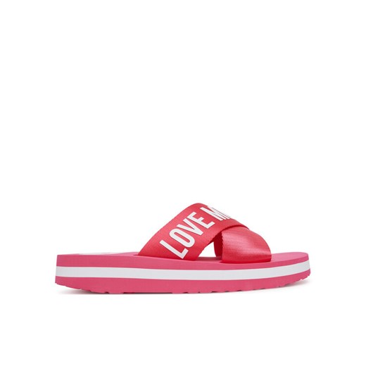 LOVE MOSCHINO Klapki JA28324G0MIX3604 Różowy ze sklepu MODIVO w kategorii Klapki damskie - zdjęcie 184197161