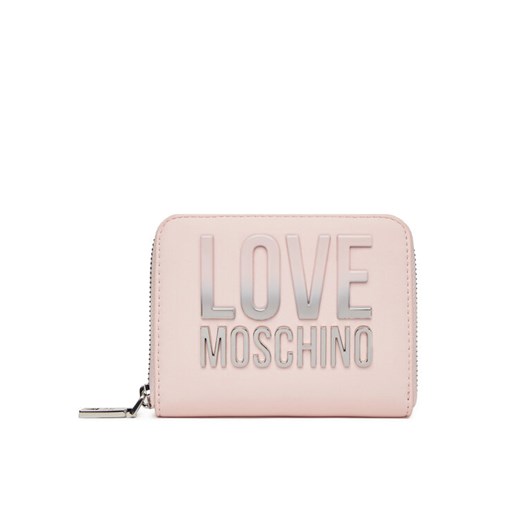 LOVE MOSCHINO Duży Portfel Damski JC5732PP0MKD0601 Różowy ze sklepu MODIVO w kategorii Portfele damskie - zdjęcie 184197164