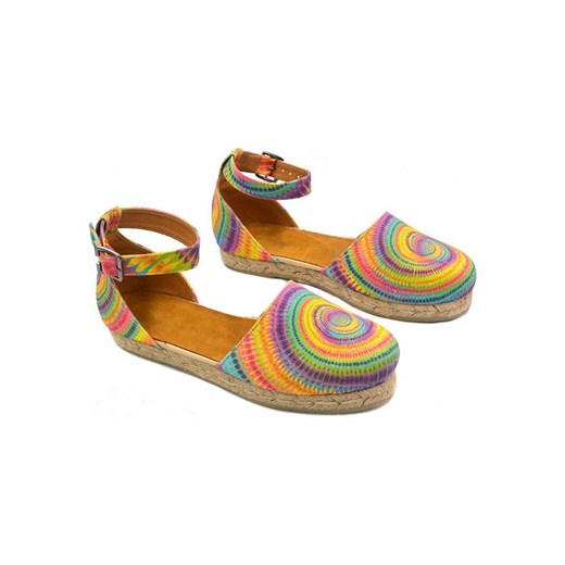 Calceo Espadryle ze wzorem Calceo 41 wyprzedaż Limango Polska
