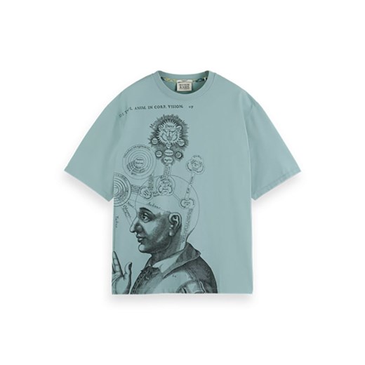 Scotch &amp; Soda Koszulka w kolorze błękitnym L okazja Limango Polska