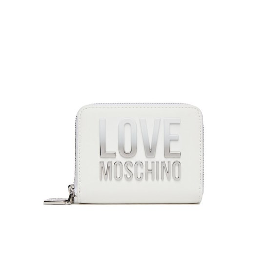 LOVE MOSCHINO Duży Portfel Damski JC5726PP0MKD0100 Biały ze sklepu MODIVO w kategorii Portfele damskie - zdjęcie 184199593
